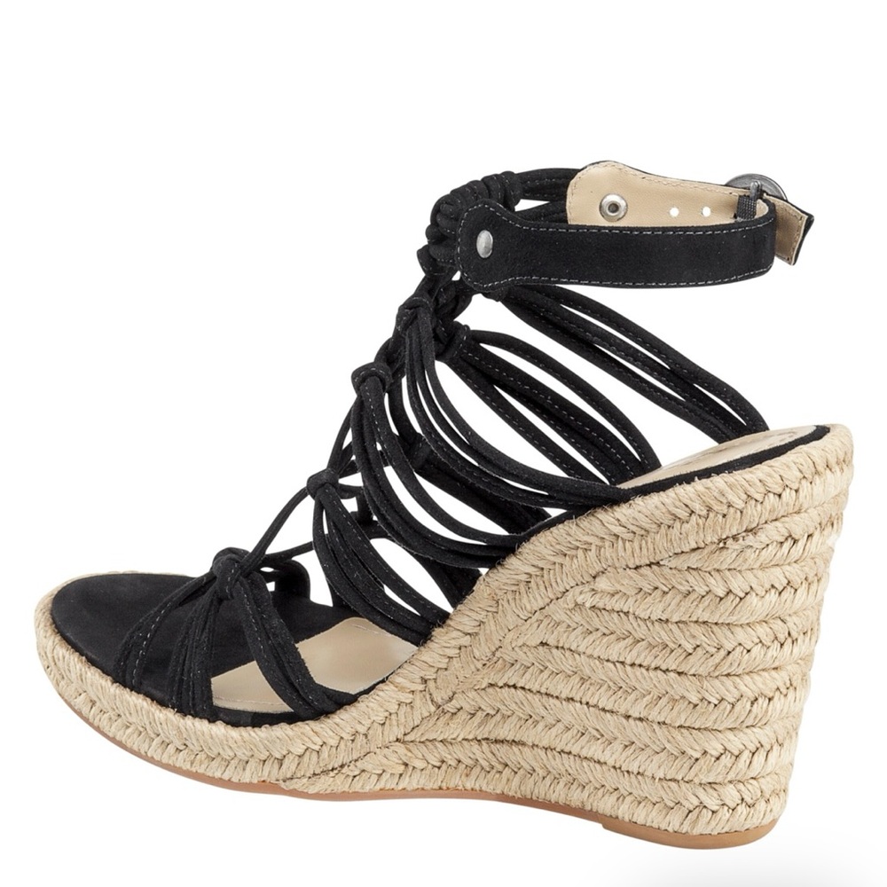 Johnston & Murphy Mindy Braided Ankle-Strap Wedge - Picture 2 of 5